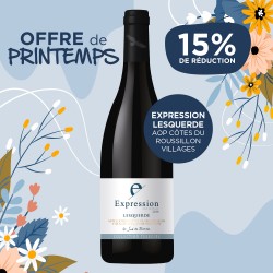 Expression Lesquerde - AOP Côtes du Roussillon Village 